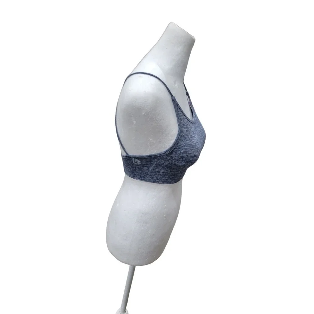 BuffBunny‎ Womens Resource Seamless Sports Bra Size XXS Blue